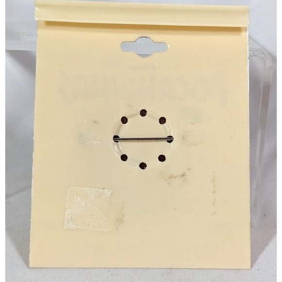 1995 Disney Pocahontas John Smith Silver Color Metal Pin Brooch Ooops A Daisy - Picture 3 of 3